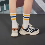  0697 - HÀNG CHÍNH HÃNG - GIÀY MLB CHUNKY JOGGER NEW YORK YANKEES MÀU XANH NAVY - CODE: 3ASXX112N-50NYS 