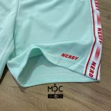  0710 - HÀNG CHÍNH HÃNG - QUẦN SHORT ĐÙI NERDY LINE MÀU XANH MINT 2022 - *MINT/RED* - CODE 