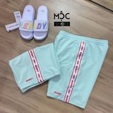  0710 - HÀNG CHÍNH HÃNG - QUẦN SHORT ĐÙI NERDY LINE MÀU XANH MINT 2022 - *MINT/RED* - CODE 