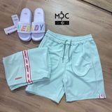  0710 - HÀNG CHÍNH HÃNG - QUẦN SHORT ĐÙI NERDY LINE MÀU XANH MINT 2022 - *MINT/RED* - CODE 