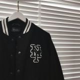  0717 - HÀNG CHÍNH HÃNG - ÁO KHOÁC BÓNG CHÀY VARSITY MARTINY X MLB NEW YORK MÀU ĐEN 2022 - *BLACK* 