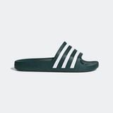  0721 - HÀNG CHÍNH HÃNG - DÉP ĐÚC ADIDAS ADILETTE AQUA SLIDE MÀU XANH LÁ SỌC TRẮNG - *GREEN/WHITE* - CODE: F35537 