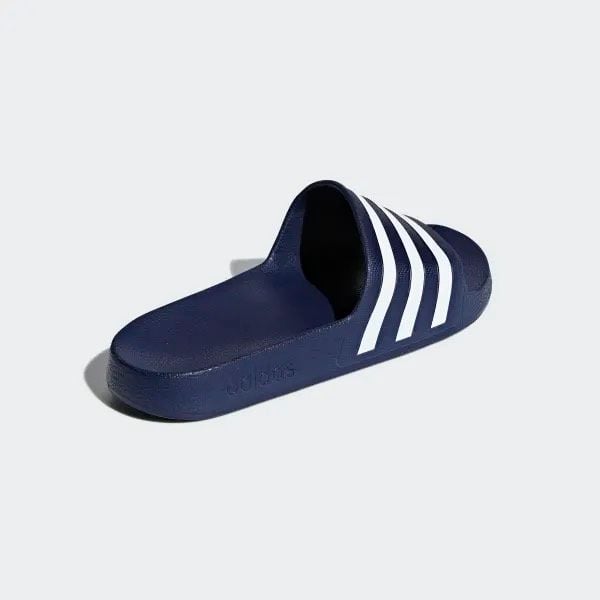  0722 - HÀNG CHÍNH HÃNG - DÉP ĐÚC ADIDAS AQUA SLIDE - MÀU XANH NAVY SỌC TRẮNG - *NAVY/WHITE* - CODE: F35542 