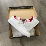  0746 - HÀNG CHÍNH HÃNG - GIÀY ADIDAS STAN SMITH MÀU TRẮNG LÓT ĐỎ - *WHITE/RED* - CODE: GX4463 