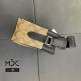  0763 - HÀNG CHÍNH HÃNG - TÚI ĐEO CHÉO COACH GRAHAM CROSSBODY IN SIGNATURE CANVAS MÀU NÂU VÀNG - *BROWN* - CODE: C4149 