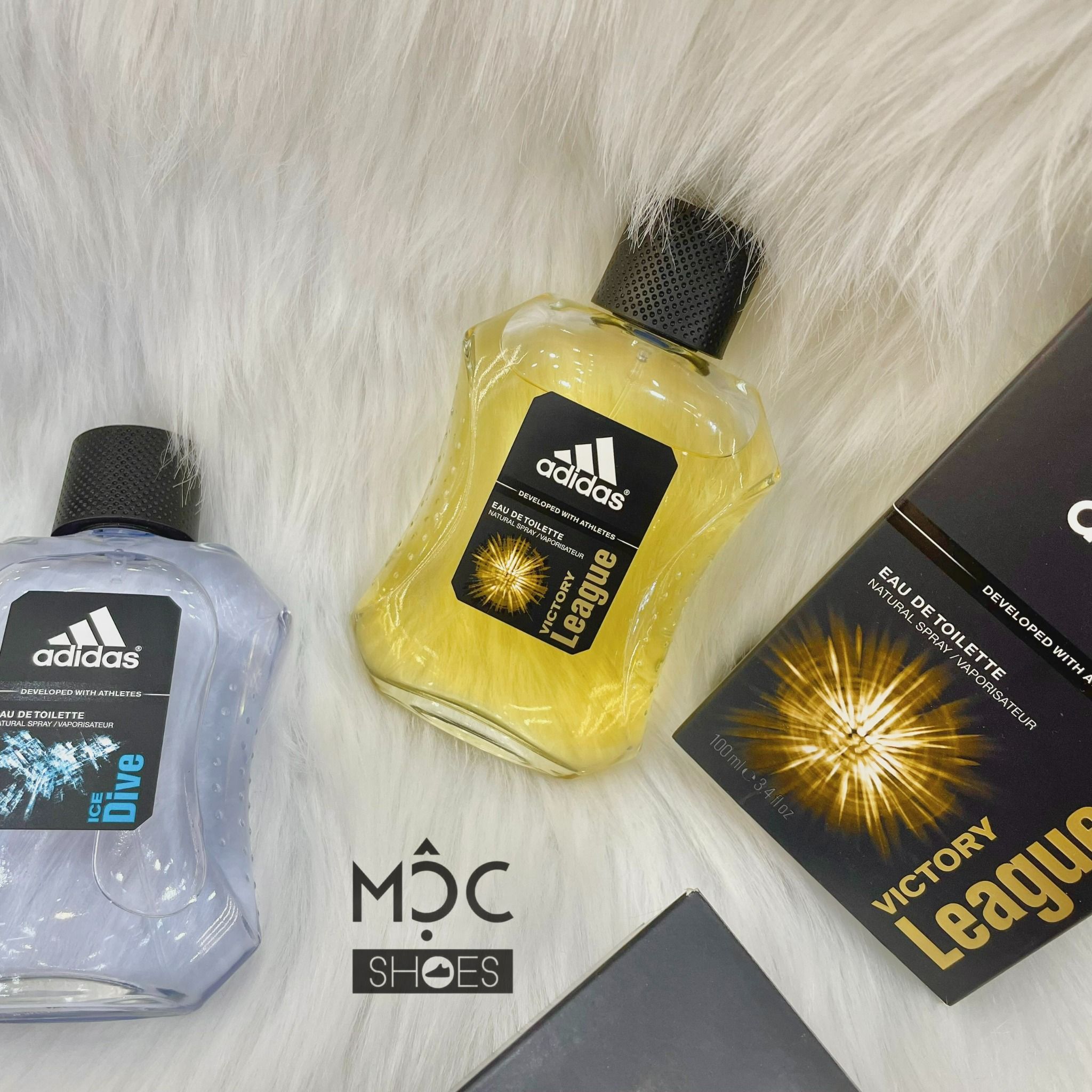  0753 - HÀNG CHÍNH HÃNG - NƯỚC HOA ADIDAS EAU DE TOILETTE VICTORY LEAGUE 100ML MÀU VÀNG 