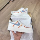  0764 - HÀNG CHÍNH HÃNG - GIÀY NIKE AIR FORCE 1 SAIL DENIM SWOOSH MÀU KEM - *CREAM* - CODE: DJ4655 133 