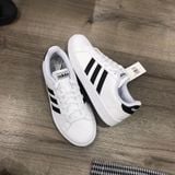  0793 - HÀNG CHÍNH HÃNG - GIÀY ADIDAS GRAND COURT MÀU TRẮNG SỌC ĐEN PANDA NAM - *WHITE/BLACK* - CODE: F36392 