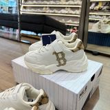  0794 - HÀNG CHÍNH HÃNG - GIÀY TRẺ EM MLB KID MONOGRAM MÀU BE NÂU - *BEIGE* - CODE: 7ASHCM11N 