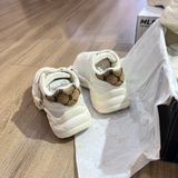  0794 - HÀNG CHÍNH HÃNG - GIÀY TRẺ EM MLB KID MONOGRAM MÀU BE NÂU - *BEIGE* - CODE: 7ASHCM11N 
