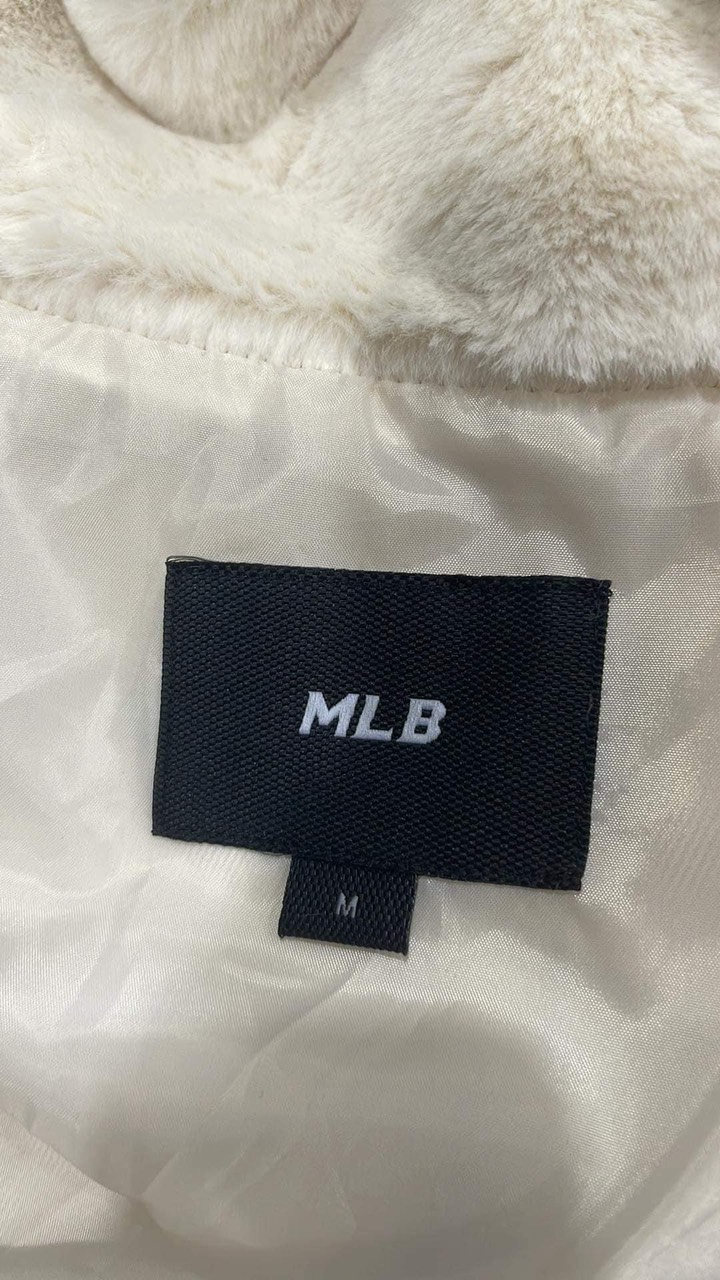 MLB  Áo khoác lông phối mũ Reversible Wool Fleece