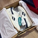  0828 - HÀNG CHÍNH HÃNG - GIÀY REEBOK CLUB MEMT 'CHALK VECTOR NAVY' - *CREAM/NAVY* - CODE: GW0102 - (5080) 