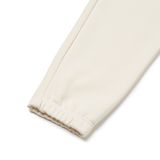  0819 - HÀNG CHÍNH HÃNG - QUẦN THỂ THAO JOGGER MLB LOGO NY IN NỔI TÍM MÀU TRẮNG KEM - *WHITE* - CODE: 3APTL0114-50CRS 