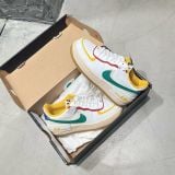  0827 - HÀNG CHÍNH HÃNG - GIÀY NIKE AIR FORCE 1 SHADOW ‘MULTI COLOR’ MÀU VÀNG VINTAGE - CODE: CI0919-118 