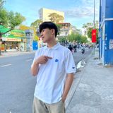  0833 - HÀNG CHÍNH HÃNG - ÁO POLO NEW ERA LOGO NÓN *MÀU TRẮNG* - CODE: 13113670 