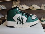  0840 - HÀNG CHÍNH HÃNG - GIÀY MLB CHUNKY LINER HIGH MONOGRAM MÀU XANH LÁ - *GREEN/BLACK* - CODE: 3ASXCB12N-50GND 