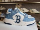  0839 - HÀNG CHÍNH HÃNG - GIÀY MLB CHUNKY LINER MID MONOGRAM BOSTON MÀU XANH BLUE - *BLUE/WHITE* - CODE: 3ASXLM13N 