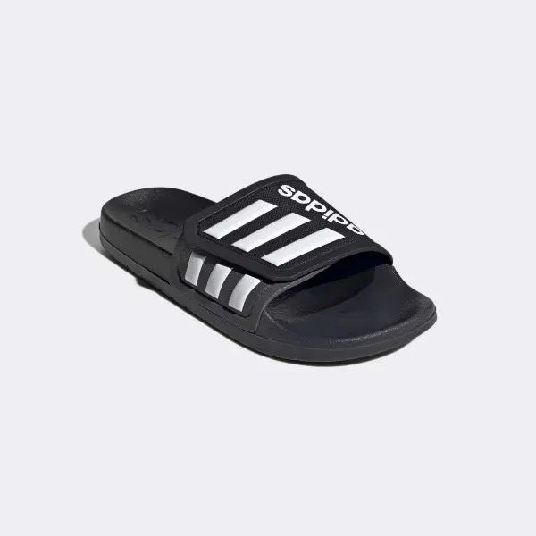  0843 - HÀNG CHÍNH HÃNG - DÉP ADIDAS TND - MÀU ĐEN SỌC TRẮNG - CODE: GZ5933 