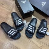  0843 - HÀNG CHÍNH HÃNG - DÉP ADIDAS TND - MÀU ĐEN SỌC TRẮNG - CODE: GZ5933 