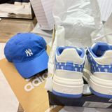  0845 - HÀNG CHÍNH HÃNG - GIÀY MLB CHUNKY LINER MID MONOGRAM LA MÀU XANH BLUE - *BLUE/WHITE* - CODE: 3ASXLM13N 