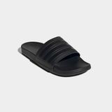  0844 - HÀNG CHÍNH HÃNG - DÉP QUAI NGANG ADIDAS CLOUDFOAM COMFORT MÀU ĐEN SỌC ĐEN BÓNG - CODE: GZ5896 