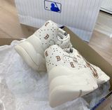  0861 - HÀNG CHÍNH HÃNG - GIÀY SNEAKER MLBSAFFIANO DIAMOND - BE NÂU - * BEGIE * Code: 3ASHMS13N 43BGS 