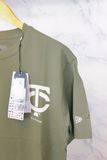  0882 - HÀNG CHÍNH HÃNG - ÁO THUN NEW ERA  -MINNESOTA - Con Gấu  * RÊU *  CODE: 