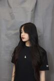  0976 - HÀNG CHÍNH HÃNG - ÁO THUN NEW ERA - LA LOGO CHÌM ĐEN - CODE: 13731452 