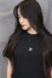  0887 - HÀNG CHÍNH HÃNG - ÁO THUN NEW ERA  -  AS LOGO * CHÌM ĐEN *  CODE :13731450 