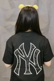  0886 - HÀNG CHÍNH HÃNG - ÁO THUN NEW ERA  -  NY LOGO * CHÌM ĐEN *  CODE :13731451 