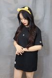  0886 - HÀNG CHÍNH HÃNG - ÁO THUN NEW ERA  -  NY LOGO * CHÌM ĐEN *  CODE :13731451 
