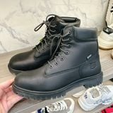  0902 - HÀNG CHÍNH HÃNG - GIÀY Boot Timberland 6 inch PRO  - CỔ CAO (6INCH) - Màu ĐEN FULL *DA THẬT* 