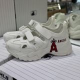  0914 - HÀNG CHÍNH HÃNG -  Giày Sandal MLB - Angels - * TRẮNG ĐỎ * CODE : 3ASDCH133-41IVS 