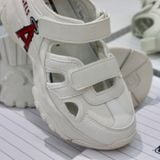  0914 - HÀNG CHÍNH HÃNG -  Giày Sandal MLB - Angels - * TRẮNG ĐỎ * CODE : 3ASDCH133-41IVS 