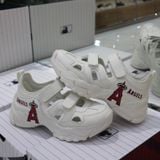  0914 - HÀNG CHÍNH HÃNG -  Giày Sandal MLB - Angels - * TRẮNG ĐỎ * CODE : 3ASDCH133-41IVS 