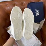  0990 - *CHÍNH HÃNG* GIÀY REEBOK - ĐẾ BẰNG - KEM (CHỮ XANH) - (5443) 