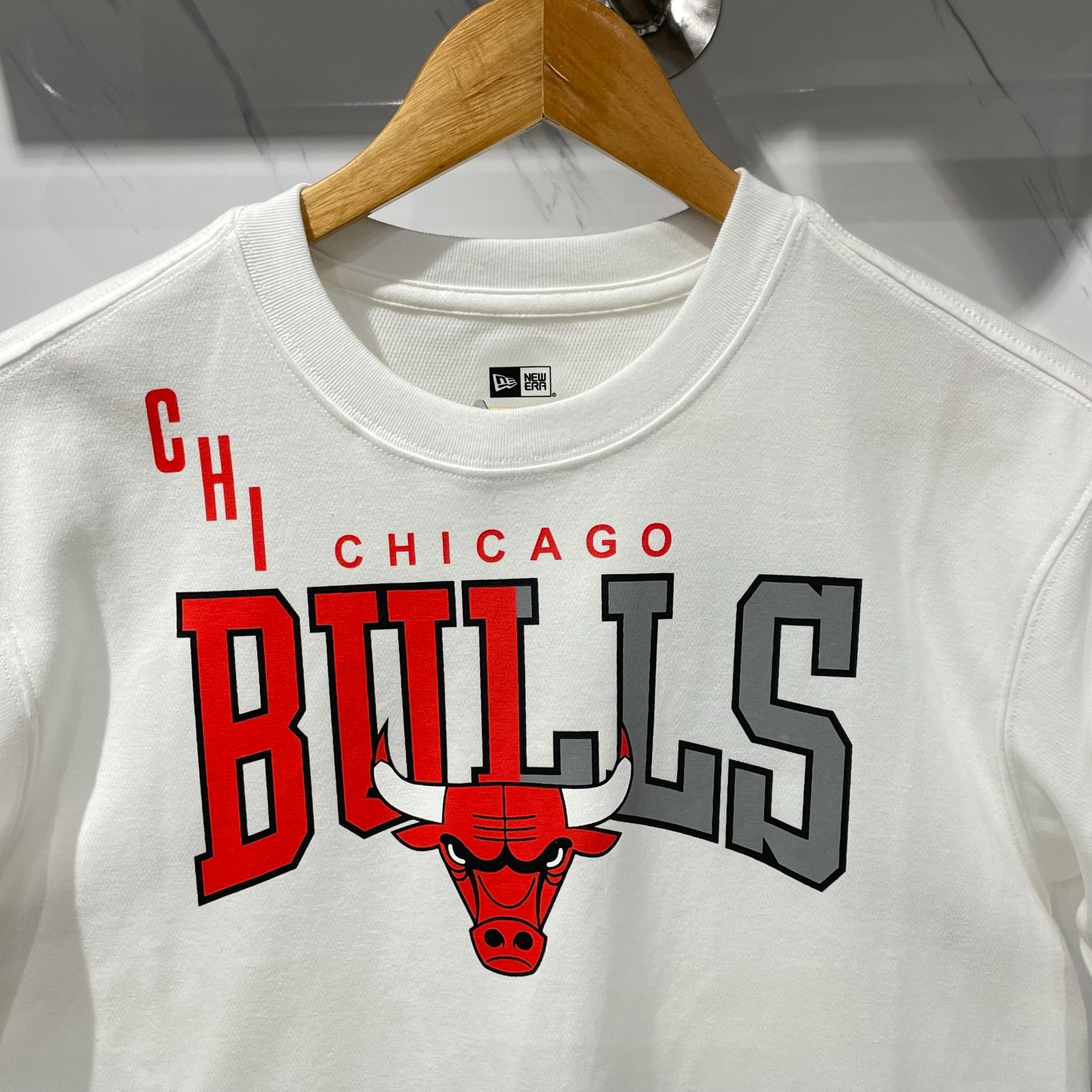  0994 - HÀNG CHÍNH HÃNG - ÁO THUN NEW ERA - CHICAGO BULL [TRẮNG] - CODE: 13334724 