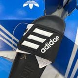  0996 - HÀNG CHÍNH HÃNG - DÉP ADIDAS TND * MÀU ĐEN QUAI TRẮNG * - CODE: GZ5933 