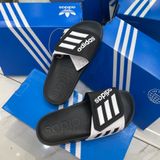  0996 - HÀNG CHÍNH HÃNG - DÉP ADIDAS TND * MÀU ĐEN QUAI TRẮNG * - CODE: GZ5933 