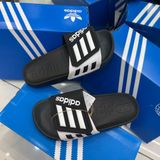  0996 - HÀNG CHÍNH HÃNG - DÉP ADIDAS TND * MÀU ĐEN QUAI TRẮNG * - CODE: GZ5933 