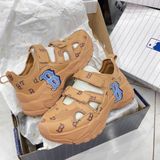  1017 - HÀNG CHÍNH HÃNG - GIÀY SANDAL - MLB BIGBALL CHUNKY MASK MONOTIVE BOSTON RED SOX SAND - CODE: 3ASDCMV33-43SAS 