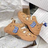  1017 - HÀNG CHÍNH HÃNG - GIÀY SANDAL - MLB BIGBALL CHUNKY MASK MONOTIVE BOSTON RED SOX SAND - CODE: 3ASDCMV33-43SAS 