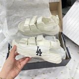  1019 - HÀNG CHÍNH HÃNG - GIÀY SANDAL - MLB CHUNKY LA DODGERS TRẮNG - CODE: 3ASDCSS33-07IVS 