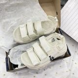  1019 - HÀNG CHÍNH HÃNG - GIÀY SANDAL - MLB CHUNKY LA DODGERS TRẮNG - CODE: 3ASDCSS33-07IVS 