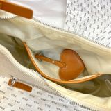  1025 - HÀNG CHÍNH HÃNG - TÚI KẸP NÁCH HOBO FILA CREAM CODE: 50DB6ACFDE7525GS 