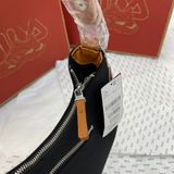  1026 - HÀNG CHÍNH HÃNG - TÚI KẸP NÁCH HOBO FILA BLACK 