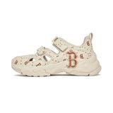  1058 - HÀNG CHÍNH HÃNG - GIÀY SANDAL - MLB Big Ball Chunky Mask Diamond Monogram Boston Red Sox - Code: 3ASDCMM33-43CRS 