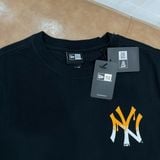  1060 - HÀNG CHÍNH HÃNG - ÁO THUN NEW ERA - NY YANKEES DRIP (CAM CHẢY) -  * ĐEN * CODE: 60332179 