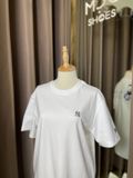  1084 - HÀNG CHÍNH HÃNG - ÁO THUN MLB MỎNG - LOS ANGELES - TRẮNG 