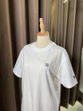  1084 - HÀNG CHÍNH HÃNG - ÁO THUN MLB MỎNG - LOS ANGELES - TRẮNG 